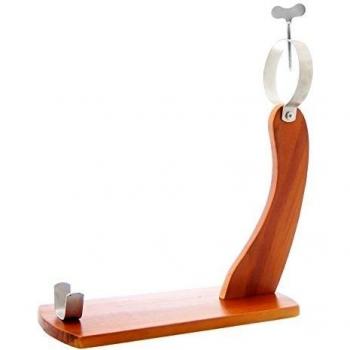 Espagna 26602 Soporte para jamón de madera 37,5 x 16,5 cm, color Miel