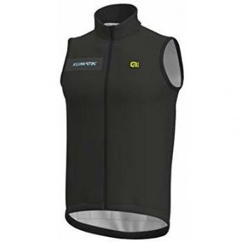 Alé KLIMATIK K-Atmo DWR Chaleco Racing para Hombre, Negro, 160/169