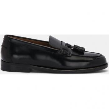Mocasines de mujer Lottusse de piel negra