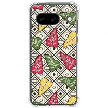 Funda Silicona Antigolpes para Google Pixel 8 5G con Diseño de Flores 11