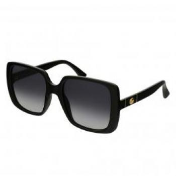 Gucci Black Female Sunglasses 56 MM