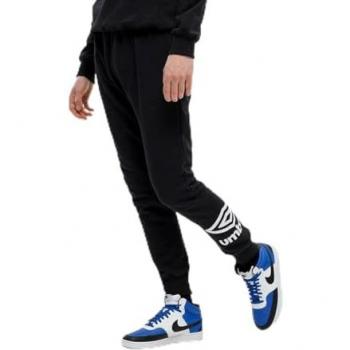 Pantalón Umbro FW Terrace Jogger 66067U 060 Negro, tipo jogger, color negro, diseñado para comodidad y estilo casual