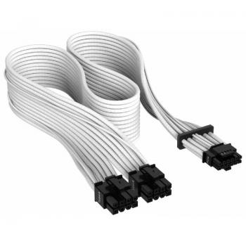 Cable Corsair Premium PCIe Gen 5 12VHPWR 600 W con Funda Blanco
