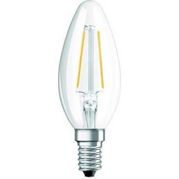 Osram Retrofit Classic B Lámpara LED E14, 2.8 W, Blanco