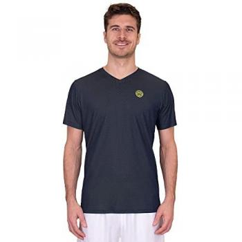 Camiseta de Manga Corta Bidi Badu Crew Inside Out Azul Oscuro Lima para Hombres