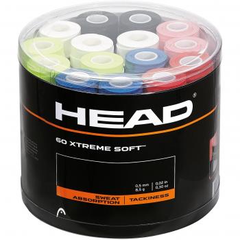 HEAD Xtreme Soft Overgrips Jar of 60 Tennis Overgrips