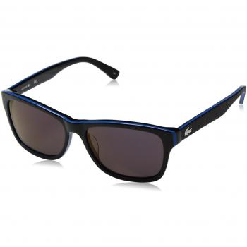 Lacoste Rectangle Unisex Sunglasses - Black Blue Purple - One Size