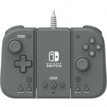Mando Split Pad Compact Gris con soporte para Nintendo Switch de Hori