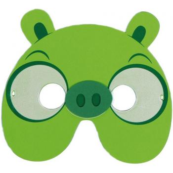 Máscara de EVA de Cerdito Verde de Videojuego