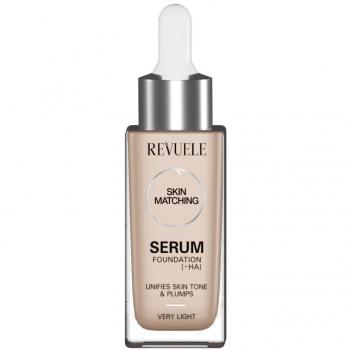 Revuele Serum Foundation [+HA] Hydrating Foundation to Even Out Skin Tone Shade Very Light 30 ml