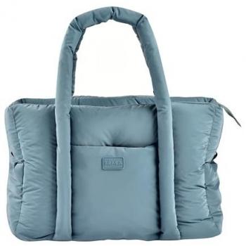 Bolso Cambiador Paris Puffy Azul Baltique 25L 42x30x20cm