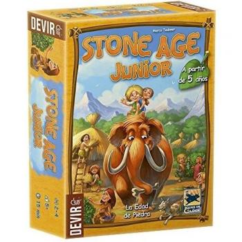 Devir Stone Age Junior Juego de Mesa, Multicolor, Miscelanea (BGJSTONE