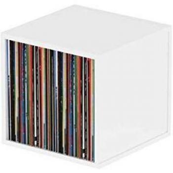 Glorious Record Storage Box 110 White