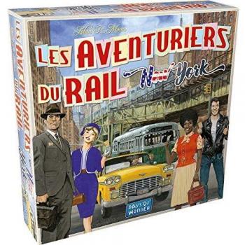 BB Fun-Juego de Mesa Les Aventuriers du Rail - New York