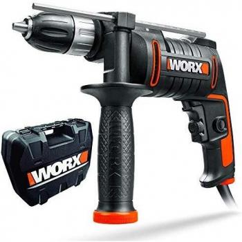 Taladro Percutor Worx WX317 de 600W con Control de Velocidad Variable y Portabrocas de 13mm