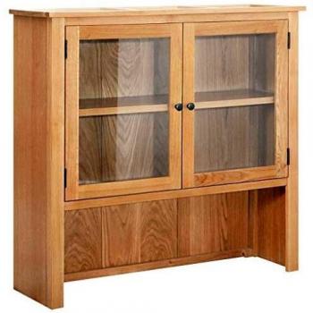 vidaXL Aparador de madera maciza de roble 110x33,5x105 cm