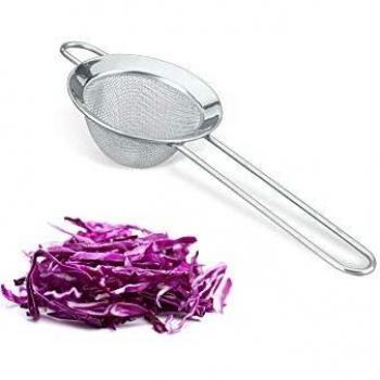 Metaltex 116908 COLADOR Malla INOX Ø8 CMS. 'Victoria', Acero Inoxidable