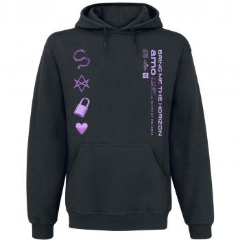 Bring Me The Horizon Amo Symbols Sudadera con Capucha Negro S