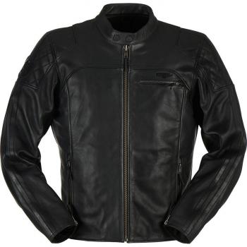 Chaqueta de cuero para moto Furygan Legend Evo - Negra (M)