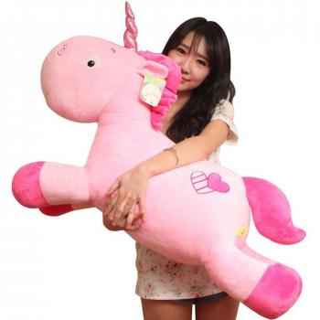 KiKa Monkey Unicornio Peluche suave cojín