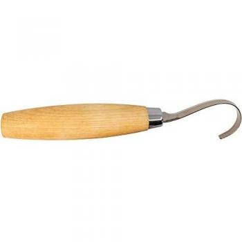 Cuchillo de Gancho Morakniv 162 Doble Filo con Funda de Cuero