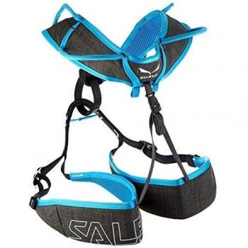 Salewa Xplorer Unisex Climbing Harness - Carbon Blue M-L