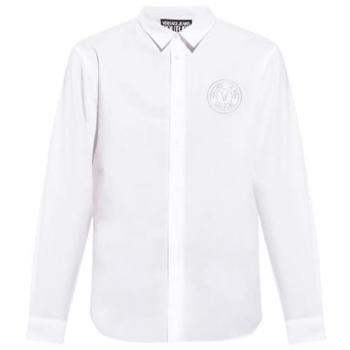 Versace Casual Shirt, White, Size: L, Men's Stylish Shirt Collection