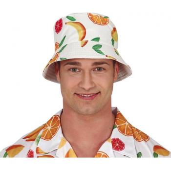 GORRO HAWAIANO DE FRUTAS PARA ADULTOS