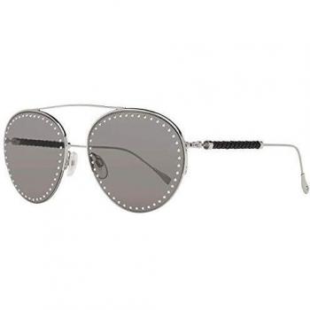 Tod's Gray Silver Women's Aviator Sunglasses - Size: ONE SIZE (Model TO0234 6016A)