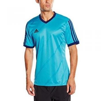 adidas Tabe 14 JSY - Camiseta para hombre, color azul / negro, talla M