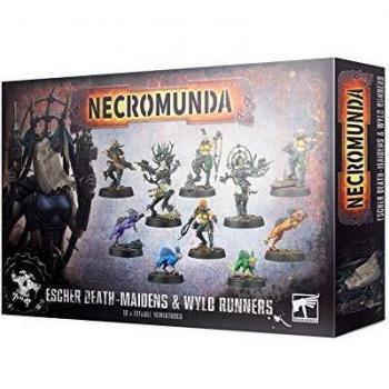 Games Workshop Necromunda: Death-Maidens y Wyld Runners de Escher