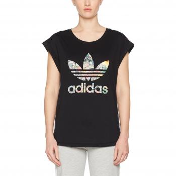 adidas Jardim a Tee Camiseta, Mujer, Negro
