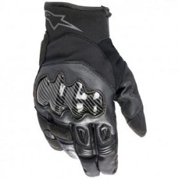 Alpinestars SMX-1 Drystar Waterproof Motorcycle Gloves - Black 3XL