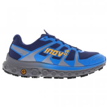 Zapatillas de Trail Running Inov-8 TrailFly Ultra G 300 azul gris, talla 45, anchas, para hombre, color navy