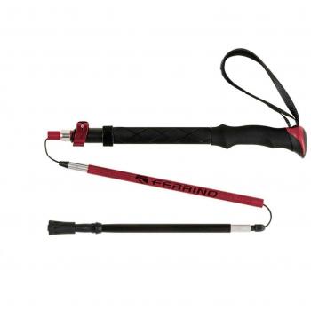 Bastones de montaña Ferrino Stick Spantik rojo granate (par)