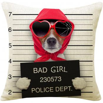 SuperStudio Funda De Cojín Bad Girl