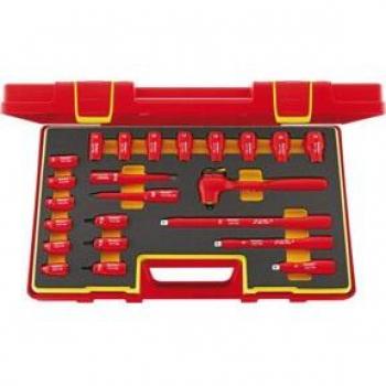 Juego de Llaves de Vaso VDE 3/8 con QuickRelease 12171/19/4 - Stahlwille 96022020