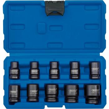 Draper 1/2 Drive Impact Hex Socket Set Metric