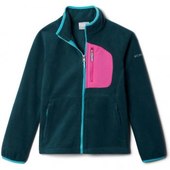 Forro polar Columbia Fast Trek™ III Fleece Full Zip infantil verde azulado tamaño S