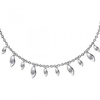 Morellato Leaf Sterling Silver Women's Necklace SAKH43