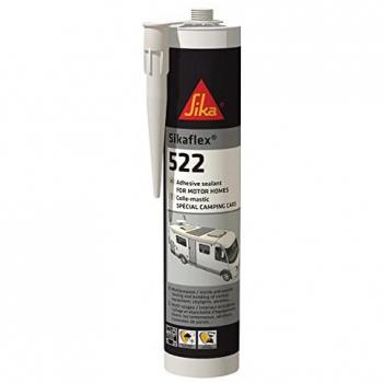 Sika Masilla de Poliuretano para Camping Car 522 Blanco - Cartucho 300 ml