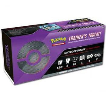 Juego de Cartas Pokémon TCG Trainers Toolkit Inglés - Kit de herramientas para entrenadores, incluye cartas coleccionables, accesorios y guías para mejorar la experiencia del juego