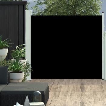 Retractable Side Awning 100x300 cm Black
