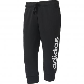 adidas Ess Lin Pt Pantalón 3/4, Mujer, Negro