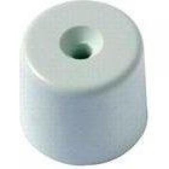 BRINOX Tope Alto con Tornillo, Blanco, 2.7x2.9x2.6 cm