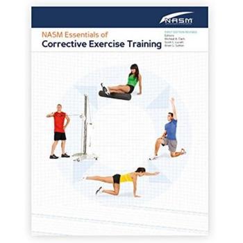 NASM Corrective Exercise Essentials Training Manual with Online Access
