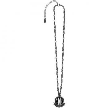 Collar Academia Nevermore Miércoles - 51cm - Licencia Oficial Cinereplicas
