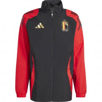 Chaqueta Impermeable Adidas Bélgica Euro 2024 All Weather