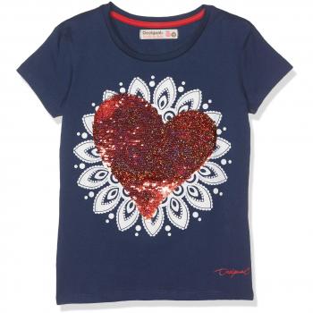 Desigual Girl Knit T-Shirt Short Sleeve