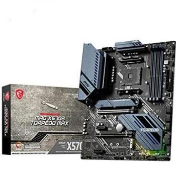 MSI MAG X570S TORPEDO MAX Gaming Motherboard ATX - Soporta procesadores AMD Ryzen 5000 Series, AM4 - Mystic Light, 60A VRM, DDR4 Boost